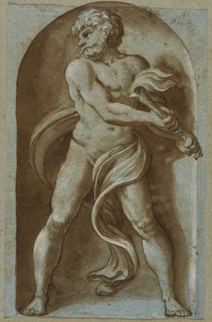 Pluto, after Polidoro da Caravaggio